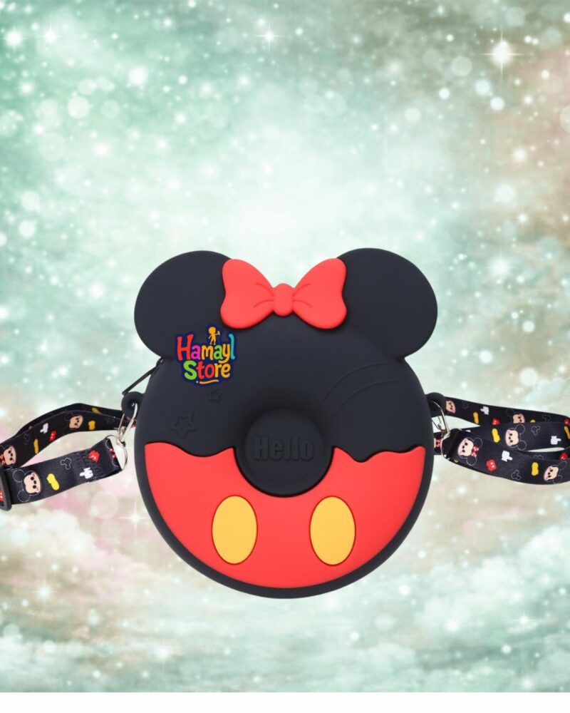 kids silicone bag in pakistan minnie round crossbody for girls