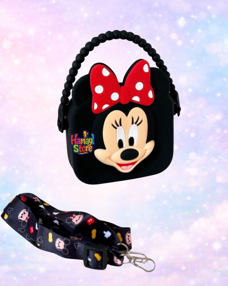 kids silicone bag in pakistan black minnie crossbody for girls