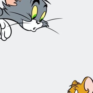 Tom and Jerry Heat Transfer Patch Cartoon Iron On Sticker for Kids