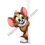 Jerry Heat Transfer Patch for Kids Cartoon Iron On Sticker