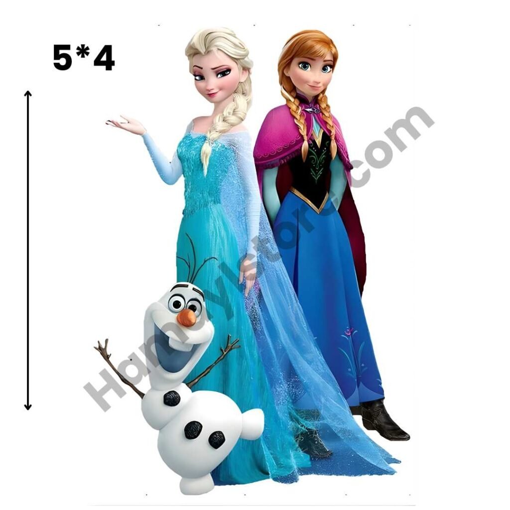 Frozen Iron On Patch 5x4 inches waterproof heat transfer patch for kids clothes Pakistan