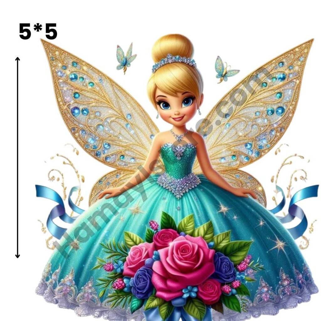 Fairy Princess Iron On Patch 2026 waterproof heat transfer design Pakistan