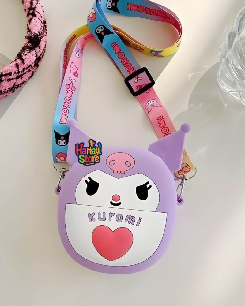 kids silicone bag in pakistan lilac kuromi crossbody for girls