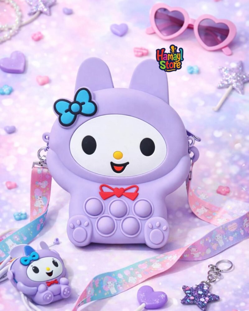kids silicone bag in pakistan my melody lilac crossbody for girls