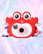 Crab Kids Silicone Bag in Pakistan Cute Cartoon Camera Crossbody Purse for Girls