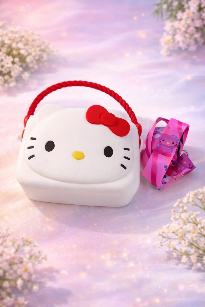 Hello Kitty Kids Silicone Bag in Pakistan Cute Mini Crossbody Purse for Girls Hamayl Designer Hub