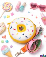 Kids Silicone Bag in Pakistan Donut Candy Cute Crossbody Purse for Girls