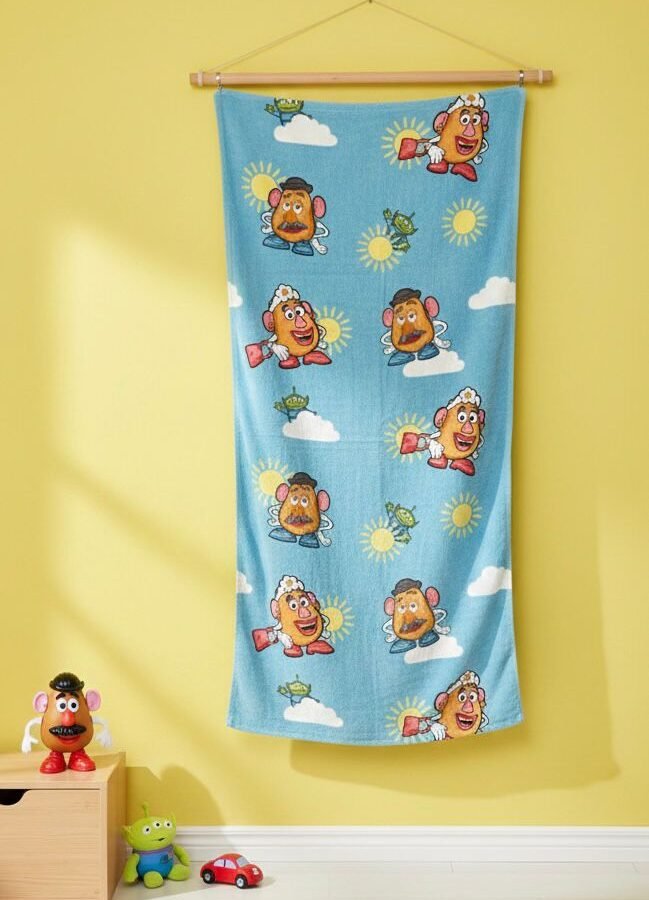 Kids Character Towel Soft Cartoon Bath Towel for Children Pakistan