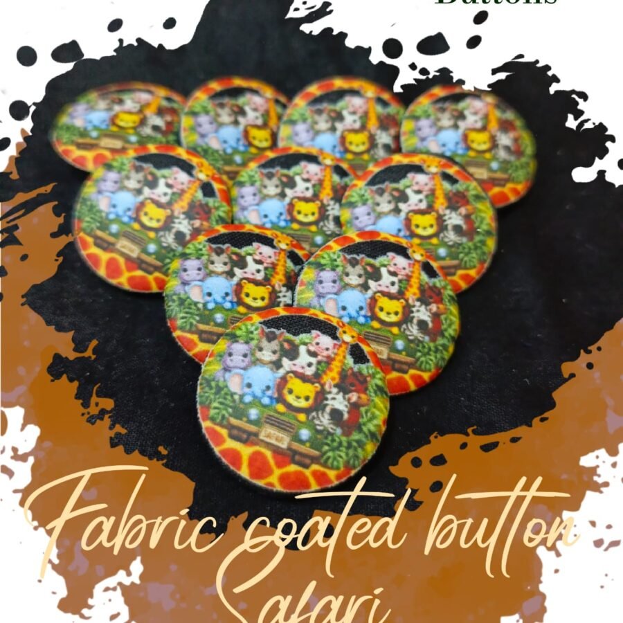Premium Fabric Coated Buttons for Dresses and Sewing Project