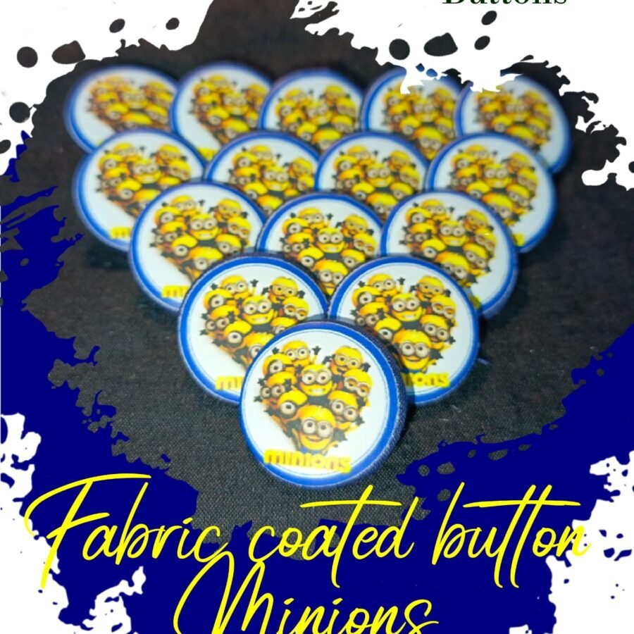 CoatedPremium Fabric Coated Buttons for Dresses and Sewing Projects