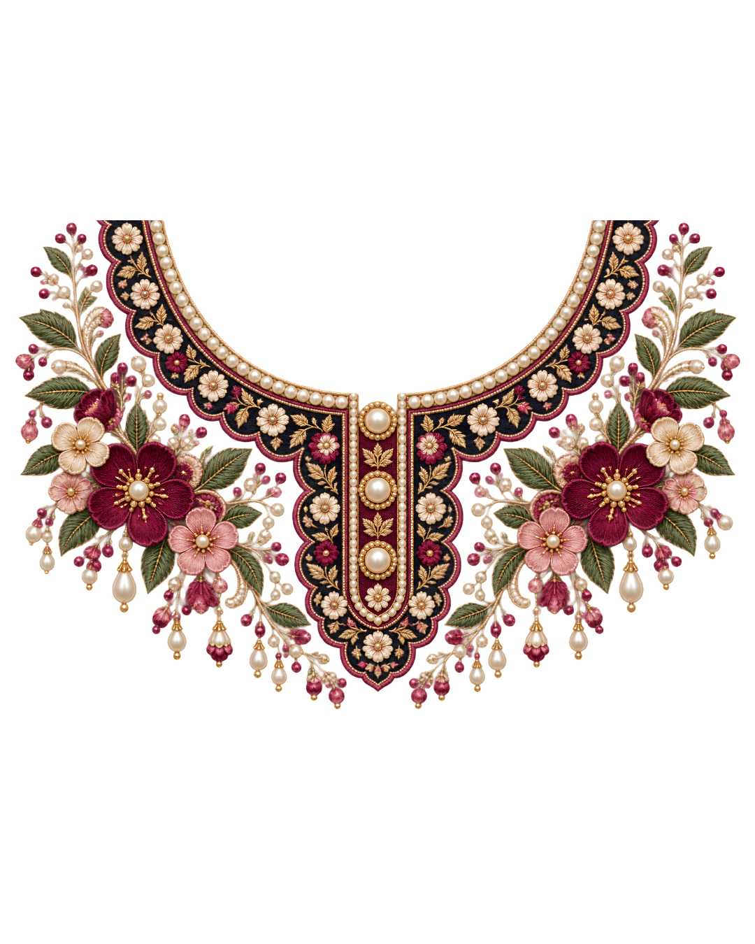 Neckline Patches