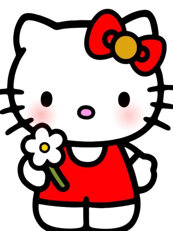 Hello Kitty Red Dress Patch – P10106