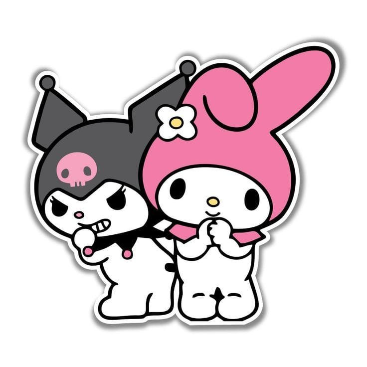 Kuromi & My Melody Patch – P10104