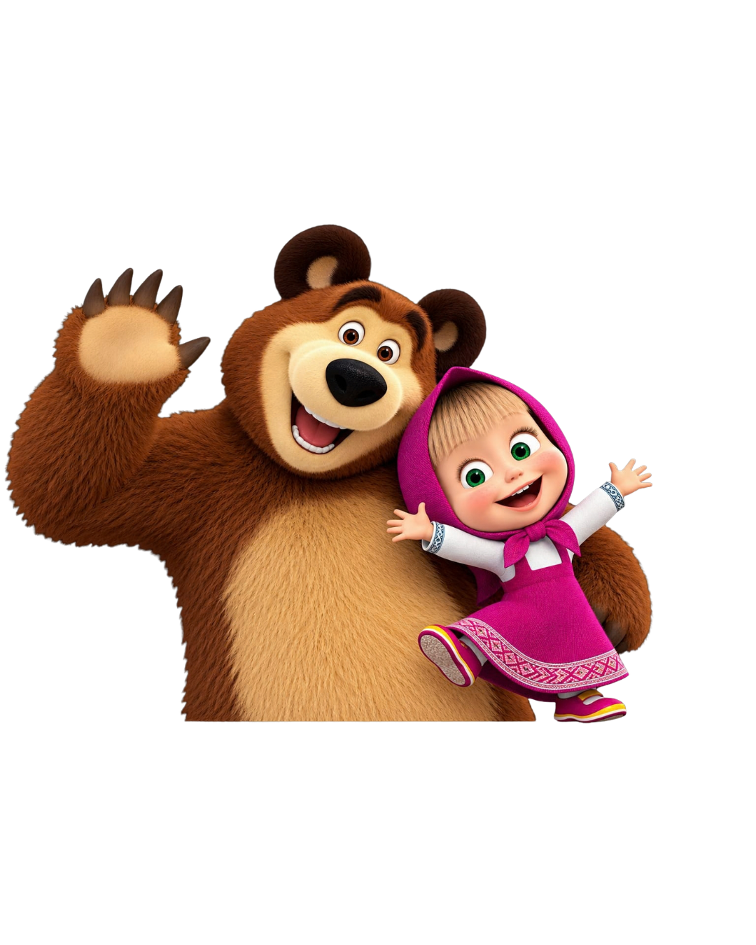 Masha & Bear Big Patch – P10117