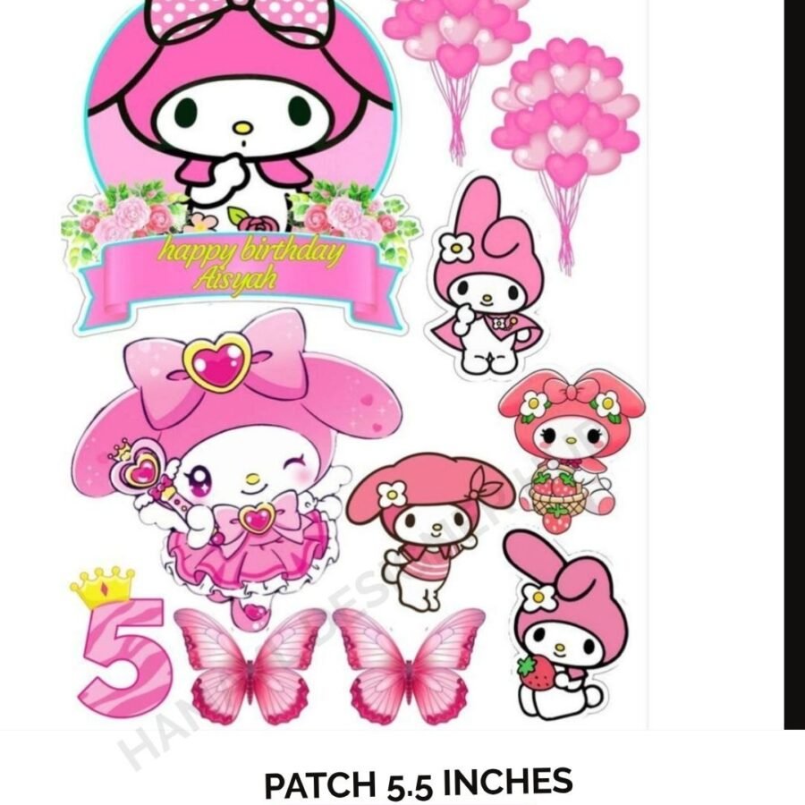 My Melody- Full HD colors - Heat Transfer
