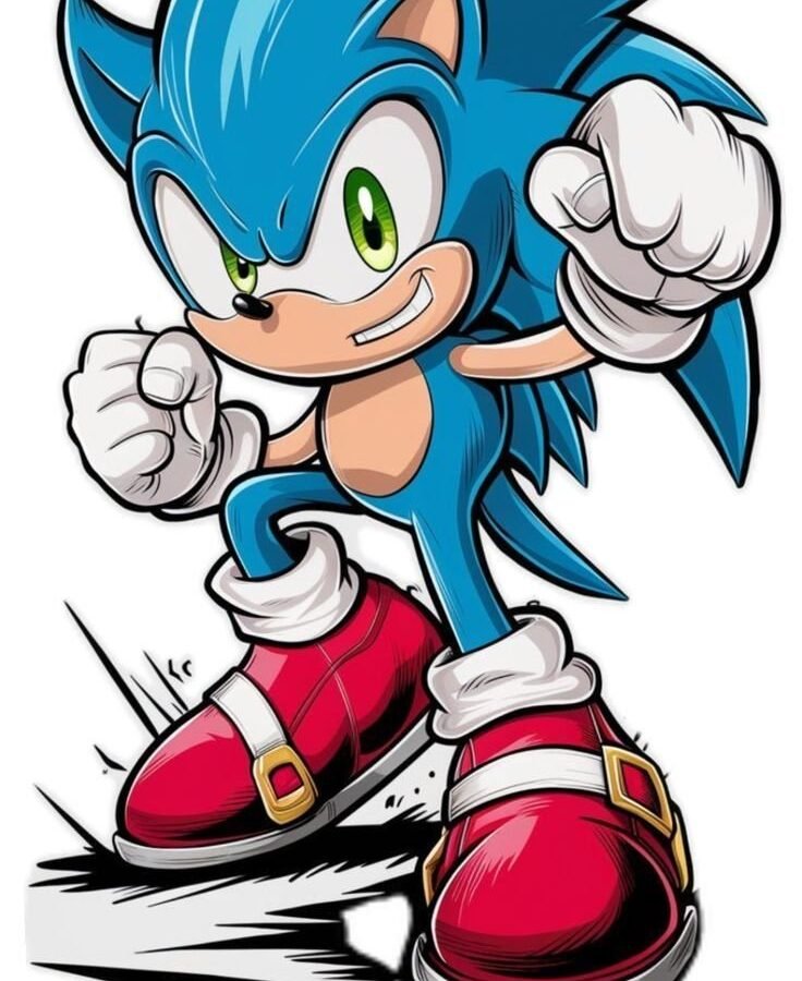Sonic Big Patch – P10105