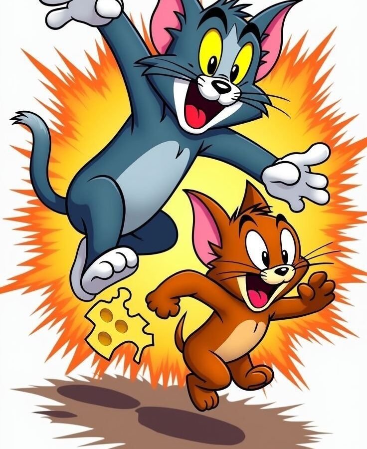 Tom & Jerry Big Patch – P10101